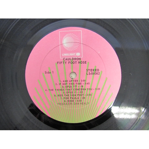 7029 - Psych - FIFTY FOOT HOSE: 'Cauldron' LP, original 1968 US pressing with printed lyric inner (Limeligh... 