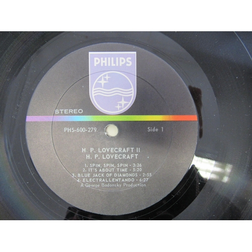 7031 - Psych - H.P. LOVECRAFT: Two original stereo pressing LPs on the Philips label to include 'H.P. Lovec... 