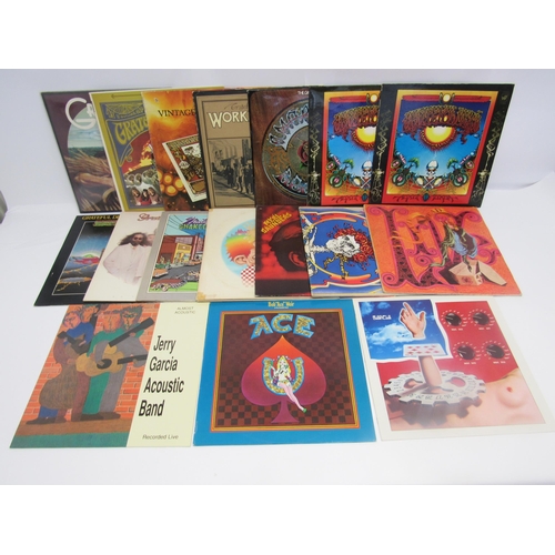 7051 - GRATEFUL DEAD: A collection of seventeen Grateful Dead and related LPs to include 'Aoxomoxoa' (K 460... 