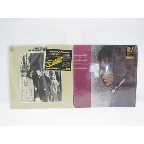 7058 - BOB DYLAN: Two 180g reissue LPs to include 'John Wesley Harding' (Sundazed Music LP 5123) and 'Blood... 