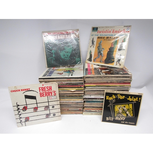 7123 - Rock & Roll - A large collection of Rock & Roll and Rock & Roll Revival LPs , artists include Elvis ... 