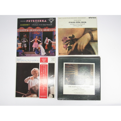 7076 - Classical- Three stereo pressing classical LP vinyl records to include Stravinsky / L'Orchestre De L... 