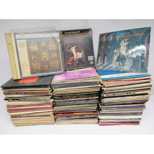 7094 - Classical- A collection of approximately two hundred and thirty classical vinyl LP records and box s... 