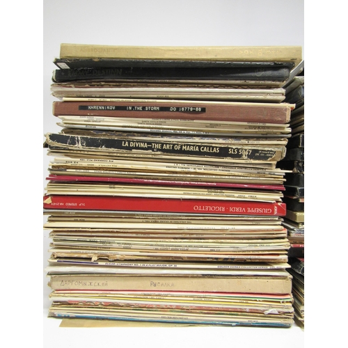 7094 - Classical- A collection of approximately two hundred and thirty classical vinyl LP records and box s... 