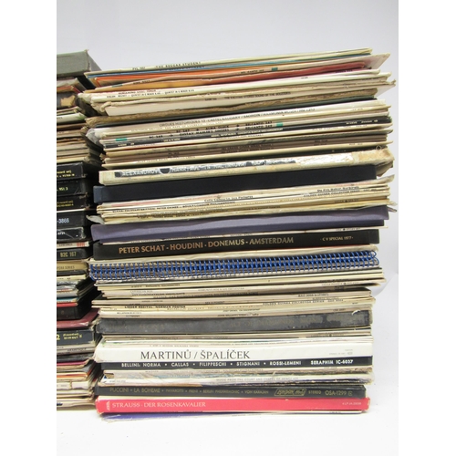 7094 - Classical- A collection of approximately two hundred and thirty classical vinyl LP records and box s... 