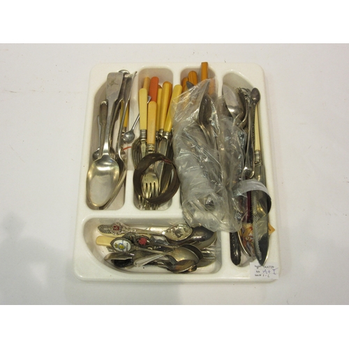 4432 - A quantity of cutlery including silver teaspoons