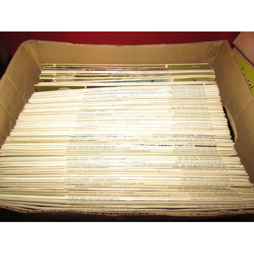 4084 - A box of vinyl LP records including The Monkees, Diana Ross & The Supremes, Bill Haley, The Beatles ... 