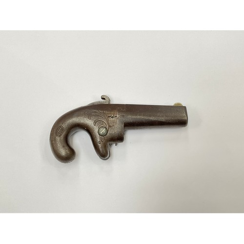 9300 - A Colt No. 1 Derringer in .41 rim fire cal, barrel flat marked Colts Pt. F.A. MFG. Co. Hartford CT. ... 