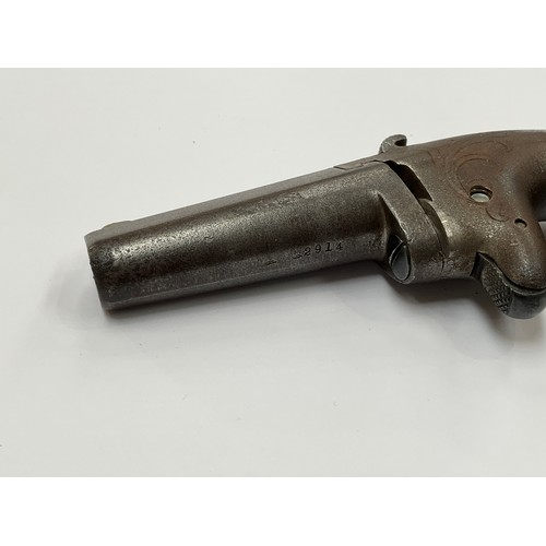 9300 - A Colt No. 1 Derringer in .41 rim fire cal, barrel flat marked Colts Pt. F.A. MFG. Co. Hartford CT. ... 