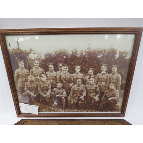 9222 - NORFOLK REGIMENT INTEREST: A quantity of ephemera including HM Troop Ship Serapis (Norfolk Regiment ... 