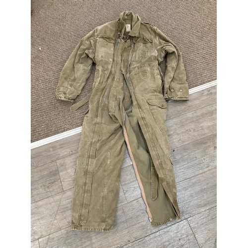 9008 - A 1950's British Army tank suit, dated 1952