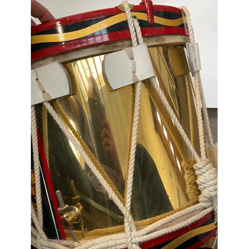 9039 - A 20th Century '1st Life Guards' (pre-1922) George V regimental side drum, hand painted crest and ca... 