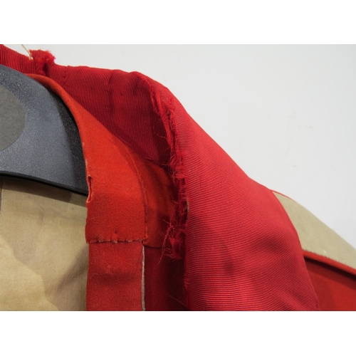 9093 - NORFOLK REGIMENT INTEREST: An early 20th Century Norfolk Militia mess dress jacket and waistcoat, to... 