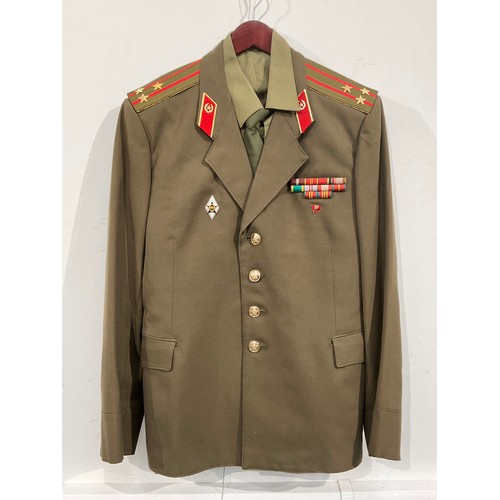 9116 - A Cold War era Russian Soviet USSR Colonel's everyday and field uniform (Motorised Rifle Troops) con... 