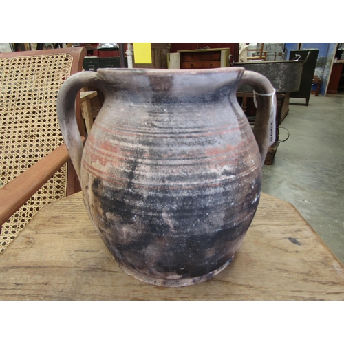 2008 - A twin handled pottery jug