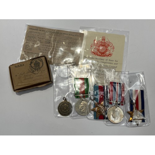 9465 - A WWII medal group to 2336045 SGT. K.A. STONEHOUSE Army Educational Corps with 1939-45 Star, France ... 