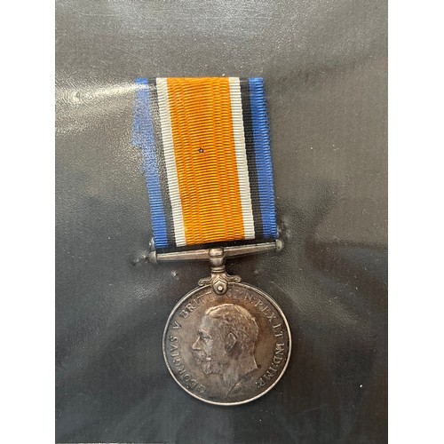 9450 - NORFOLK REGIMENT INTEREST: Three WWI British War Medals named to 18599 PTE. A.F. FARROW NORF. R., 37... 