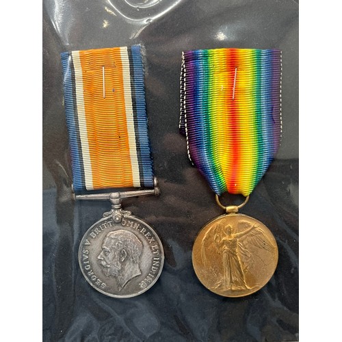 9448 - NORFOLK REGIMENT INTEREST: Two pairs of WWI medals named to 41704 PTE. W.A. CAMPLING NORF. R. and 49... 