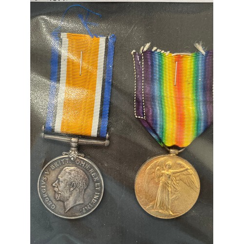 9446 - NORFOLK REGIMENT INTEREST: Two pairs of WWI medals named to 4499 PTE. A.C. MASON NORF. R. and 185899... 