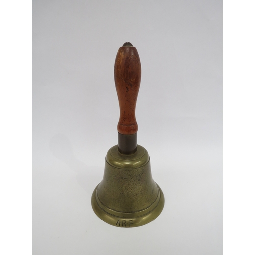 9250 - A WWII ARP hand bell