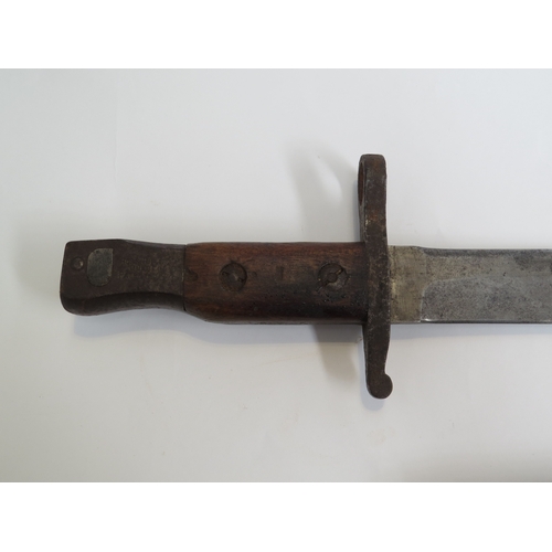 9329 - A Canadian Ross 2nd model bayonet