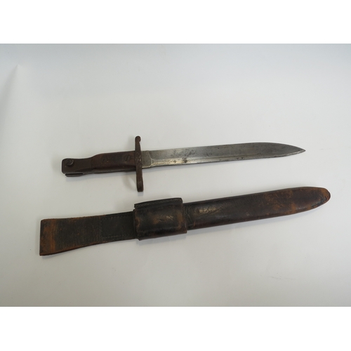 9329 - A Canadian Ross 2nd model bayonet