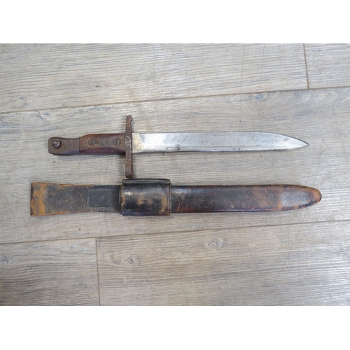 9329 - A Canadian Ross 2nd model bayonet