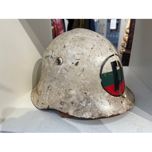 9193 - A Hungarian military police helmet