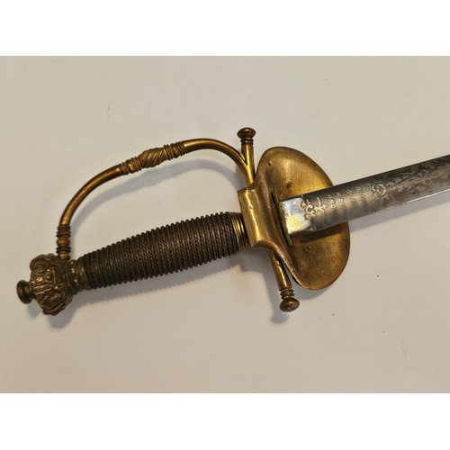 9358 - A Victorian dress sword