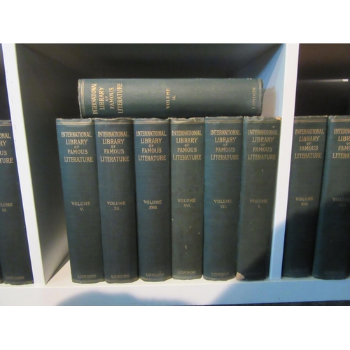 1088 - International Library of Famous Literature, London, Edward Lloyd, 20 volume set (20)