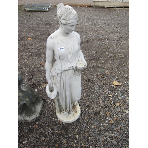 3462 - A composition classical style figurine