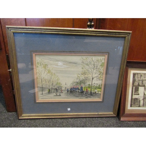 1084 - A Phyllis Dimond pencil signed etching titled 