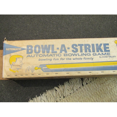 1103 - A Chad Valley Bowl-A-Strike automatic bowling game, boxed