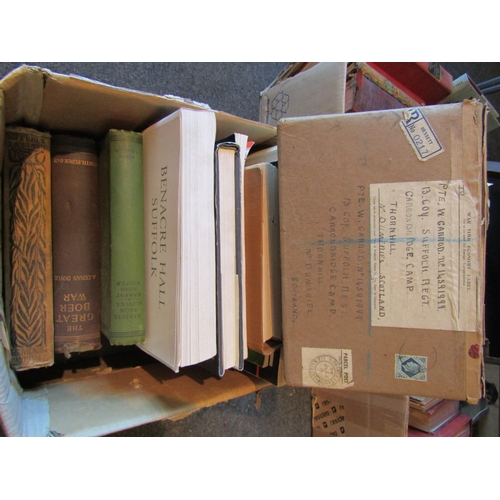 1178 - Two boxes of assorted books to include 