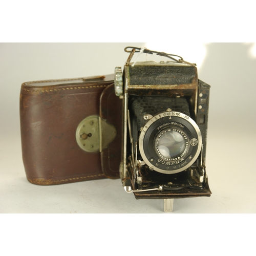 6035 - A cased Beier Rifax 6x6 Folding Camera