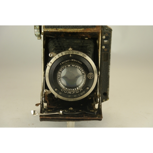 6035 - A cased Beier Rifax 6x6 Folding Camera