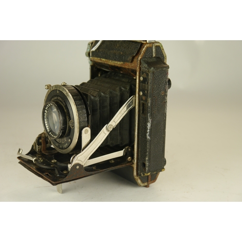 6035 - A cased Beier Rifax 6x6 Folding Camera