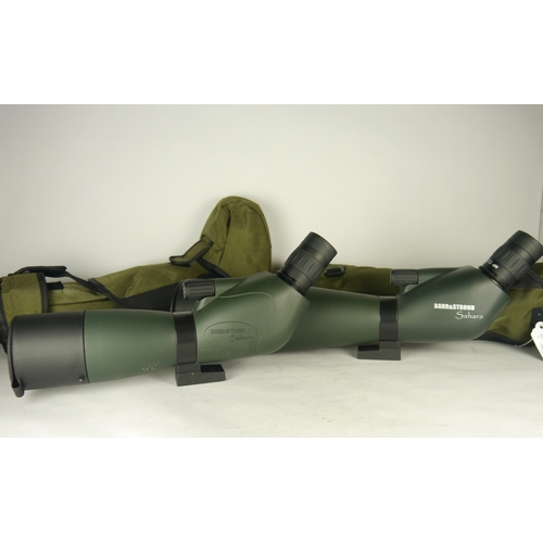 6053 - A Barr & Stroud Sahara spotting scopes 15-45x60 Angled & a Barr & Stroud Sahara target spotting scop... 