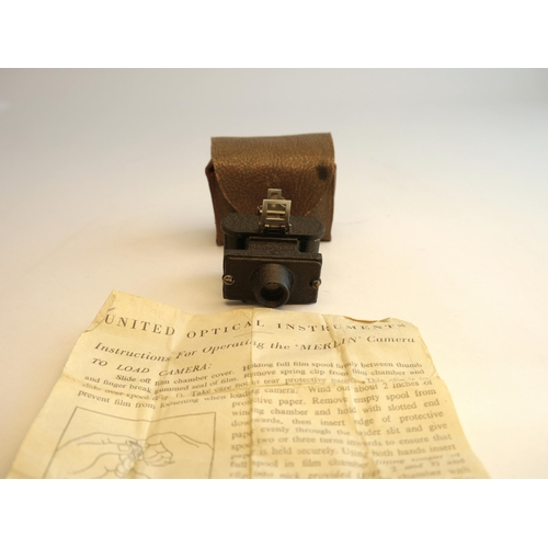 6074 - A cased WW2 SOE Merlin Miniature Spy Camera