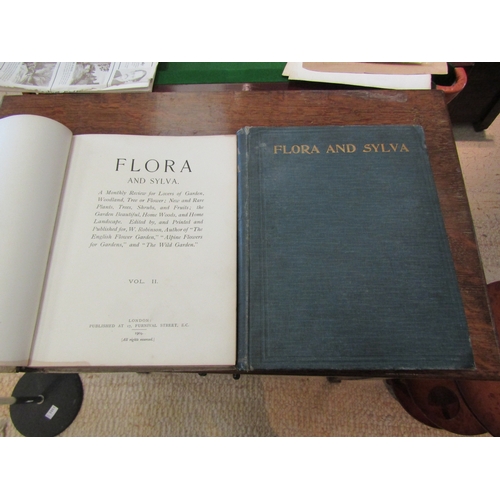 1115 - 'Flora & Sylva: A Monthly Review for Lovers of Garden', 1904-05, volumes 2 & 3, b/w illustrations, v... 