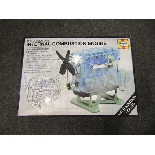 1199 - A Haynes Internal Combustion Engine plastic model kit with sealed contents (unchecked for completene... 