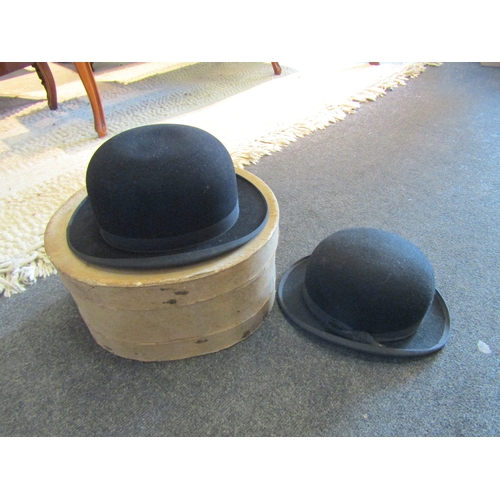 1452 - A Gaunson Bowler hat in box and a Lock & Co. bowler hat