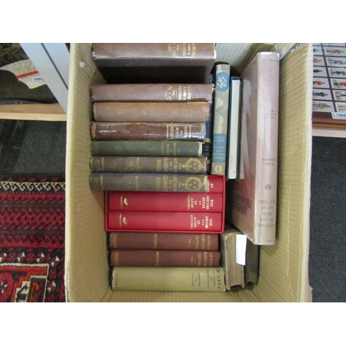 1503 - Two boxes of mixed books including antiquarian, etc.