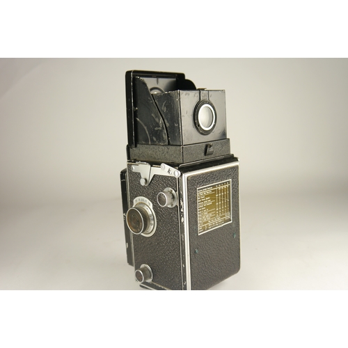 6003 - A Rolleiflex Automat Model 3 TLR Medium format camera w/ Tessar 3.5 7.5cm Carl Zeiss lens & a Weston... 