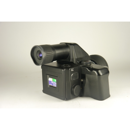 6004 - A Mamiya 645 Pro TL Medium Format 120 film camera w/ Mamiya AE Metered Prism Finder FK402 & Power Dr... 