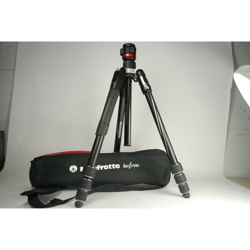 6097 - A Manfrotto MVKBFR Befree Live Aluminium Tripod