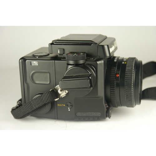 6006 - A cased Mamiya 645 Super TL Medium Format 120 film camera w/Mamiya-Sekor C 80mm f2.8 lens & Mamiya S... 