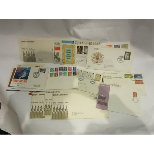 4449 - A collection of late 20th Century first day covers