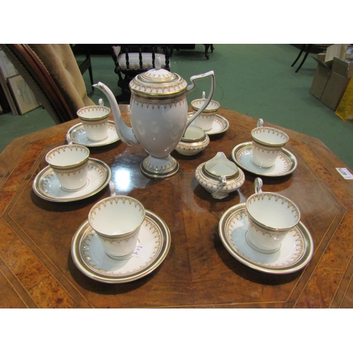 4074 - A Duchess China tea set with cups, saucers and teapot