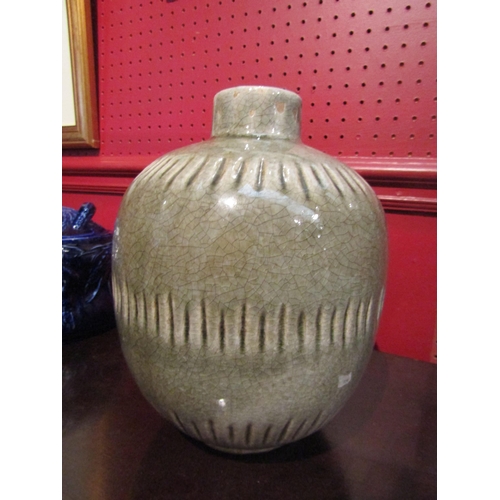 4097 - A Broste Copenhagen ceramic vase, 25cm tall